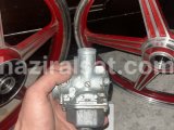 TEMİZ KIRMIZI 18-18 KEMİK JANT VE 150LİK KARBÜRATÖR